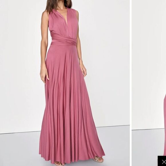 Lulus size small maternity dress gown - Picture 1 of 8